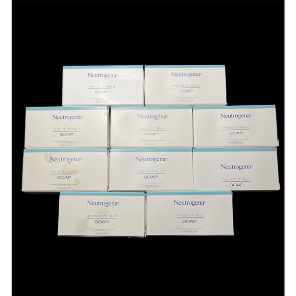 Lot of 10 Neutrogena French Milled Bath Soaps ~1.20 oz Travel Size/Hotel Bars - Picture 4 of 5
